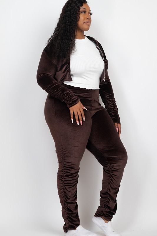 Jogger Set Brown