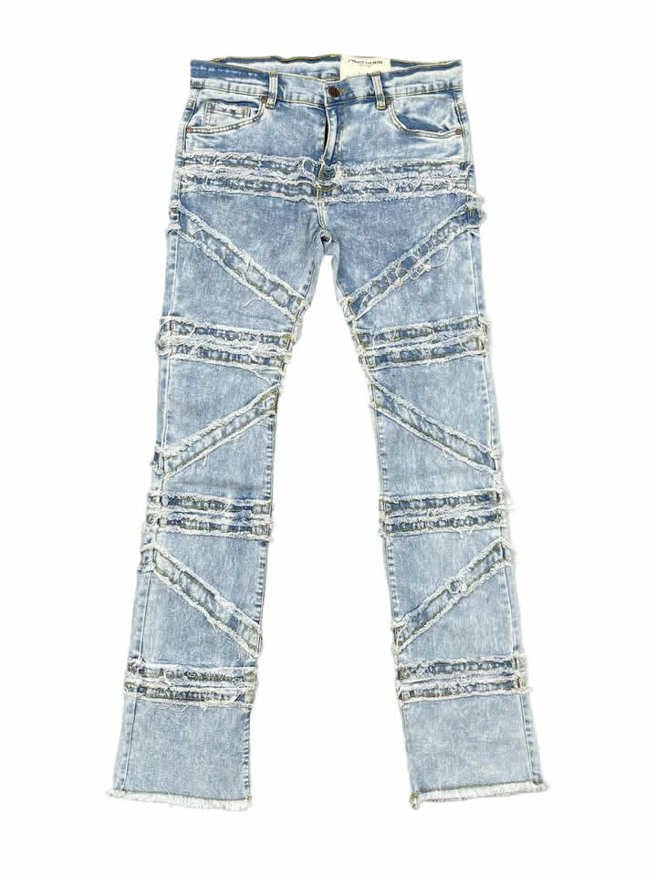 Stacked Crossover Denim