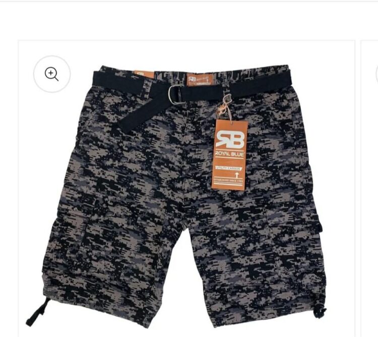Digi-Camo Cargo Shorts