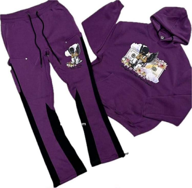 Purple Jogger Set